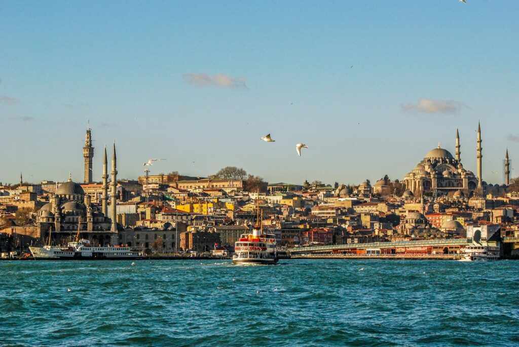Eminönü Public Ferry Routes Across the Bosphorus Strait