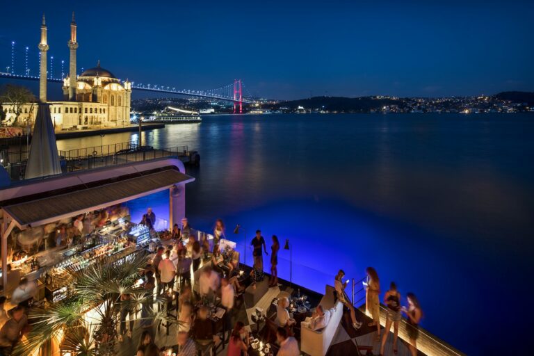 Rooftop Dining at Olive Anatolian Versus Street Side Taverns